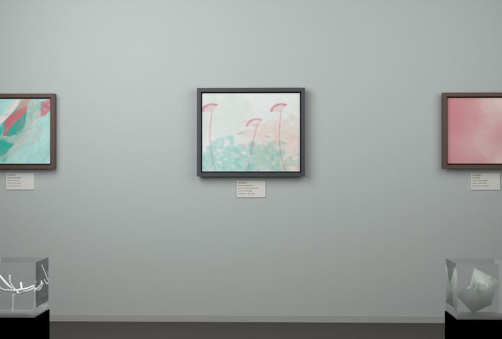 Botanical Umbel In Mist — Botanical composition, palette 260