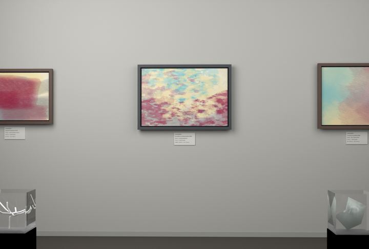 Layered Abrasions — Scumbled or broken-surface fields, palette 261
