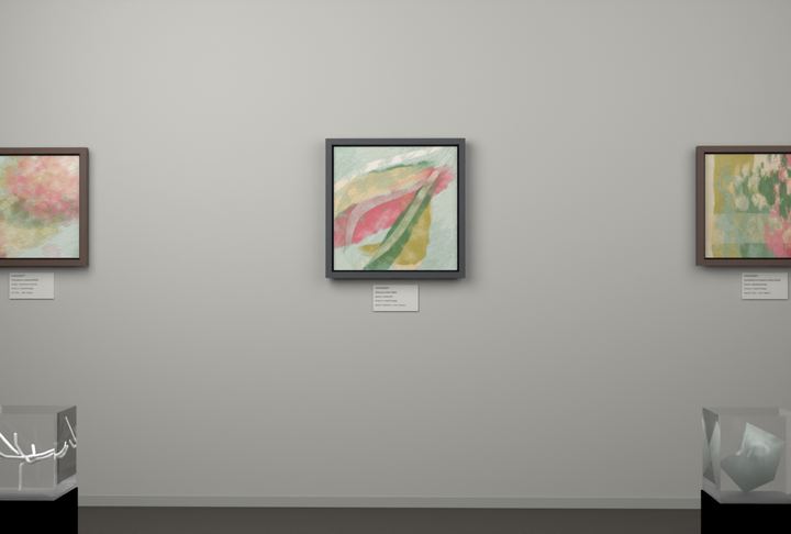 Rising Arc — Gestural color fields, palette 262
