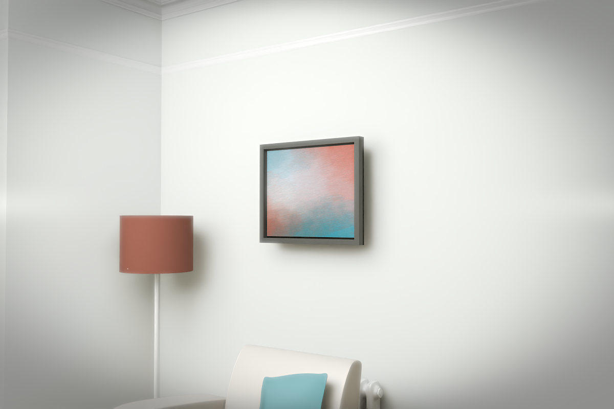 Luminous Crossing · white right context room view