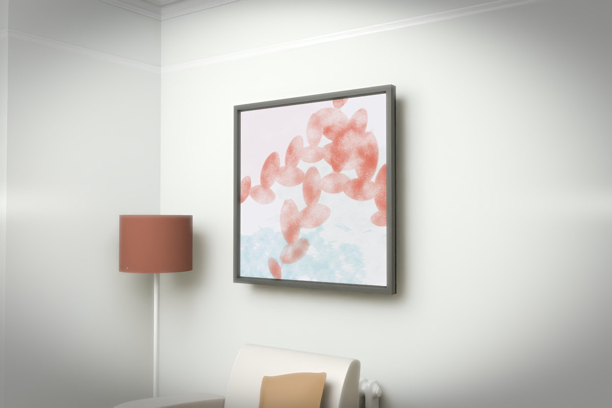 Botanical Tropical Passage · white right context room view