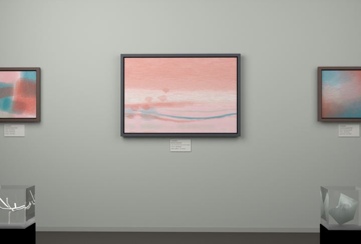Shallow Tidal Planes · Ginkgo Lightbreak — Botanical composition, palette 264