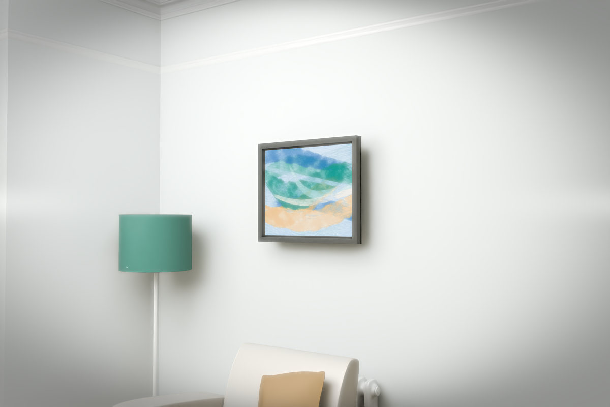 Lateral Release · white right context room view