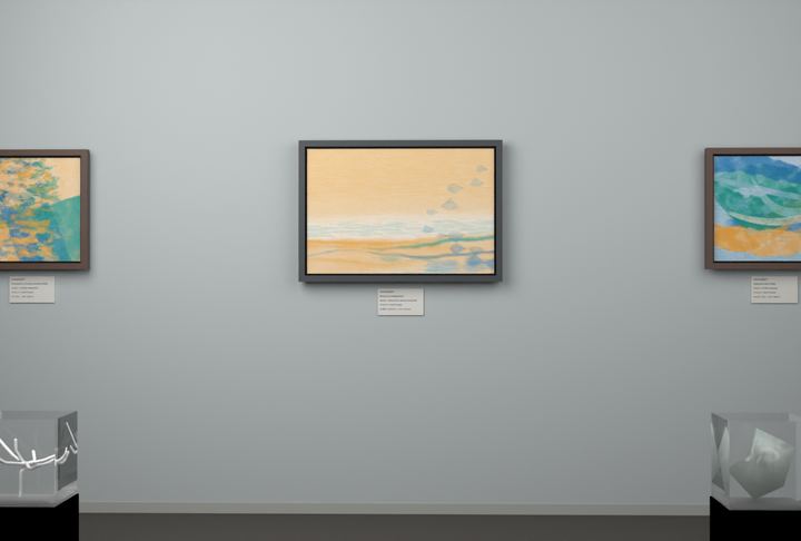 High Haze · Ginkgo Far Bank — Botanical composition, palette 267