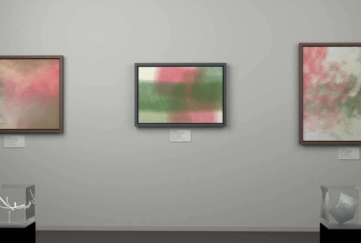 Tall Passages · gallery context room view