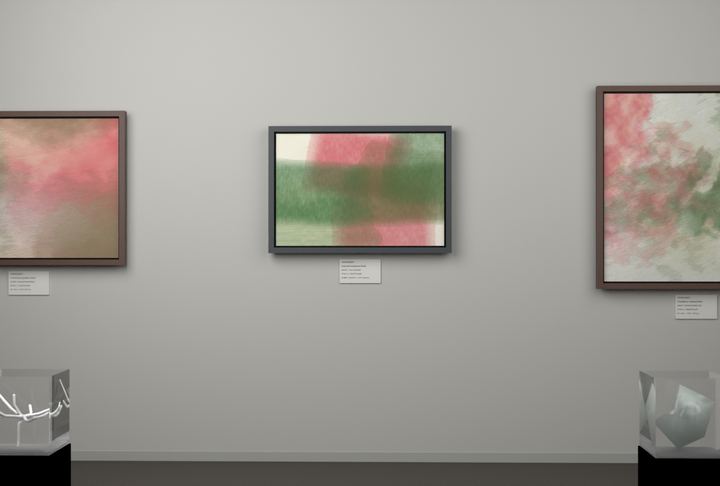 Tall Passages — Layered translucent fields, palette 270