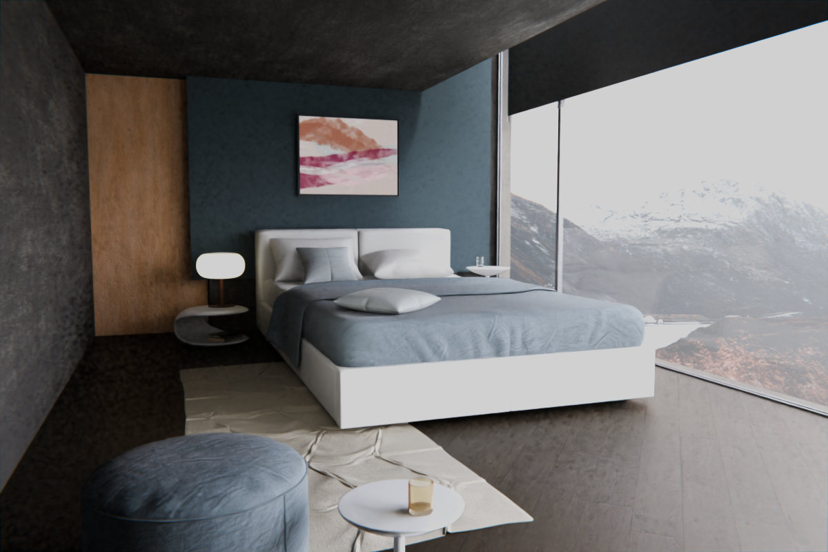 Lateral Release · over bed room view