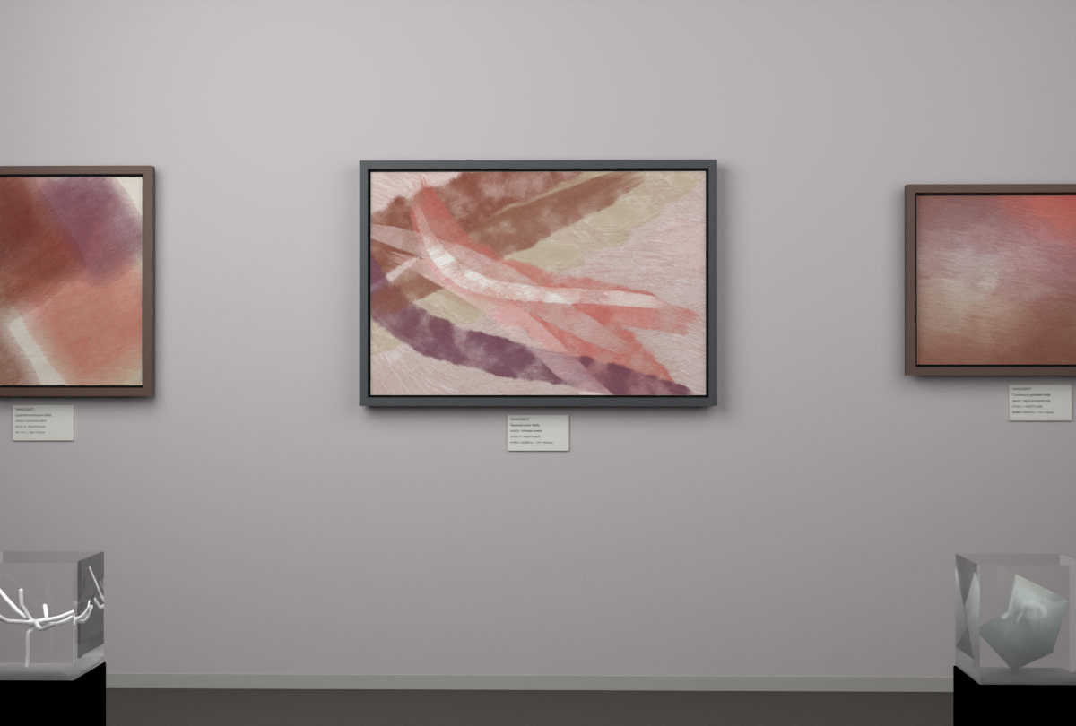 Opposed Sweeps · gallery context room view