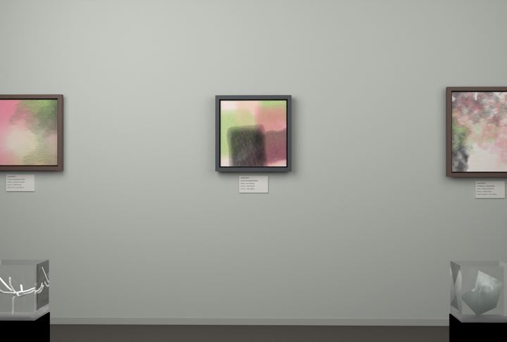 Tall Passages — Layered translucent fields, palette 276