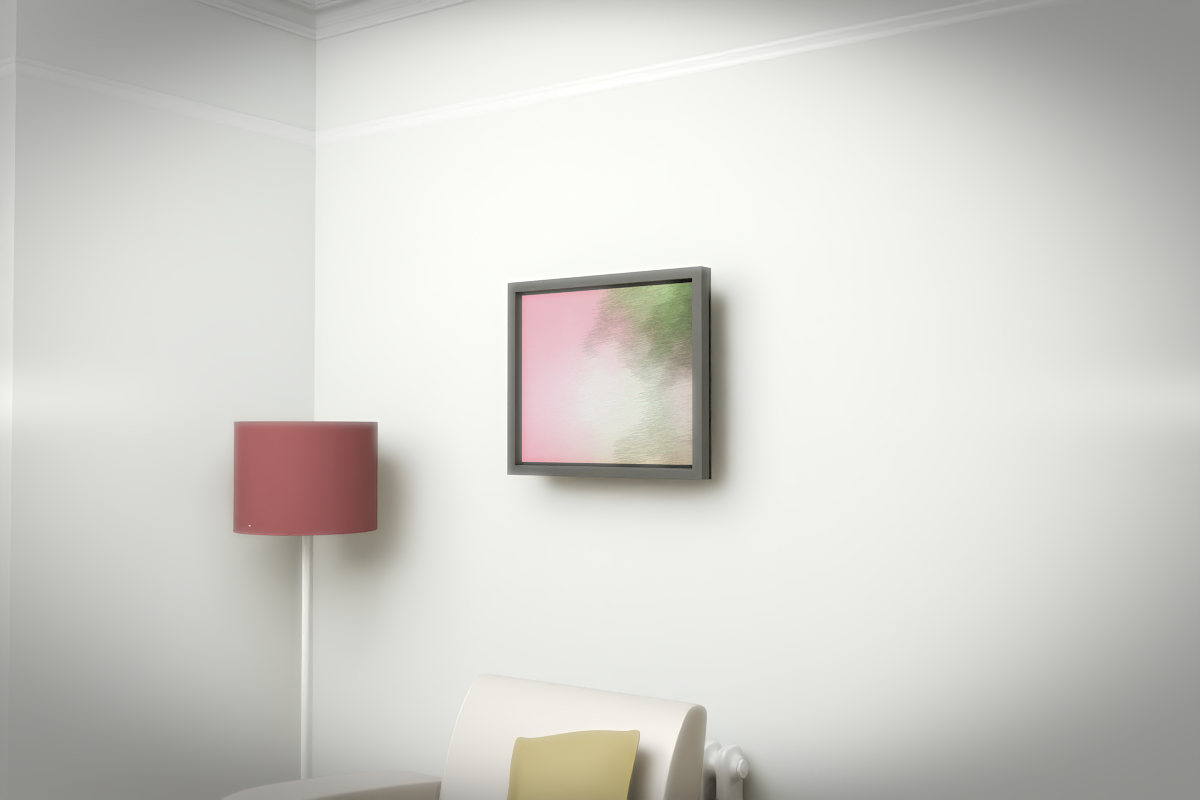 Luminous Crossing · white right context room view