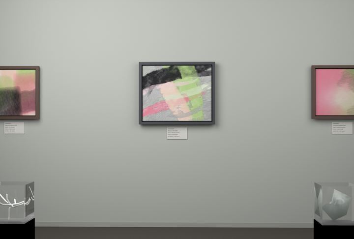 Crossing Gestures — Gestural color fields, palette 276
