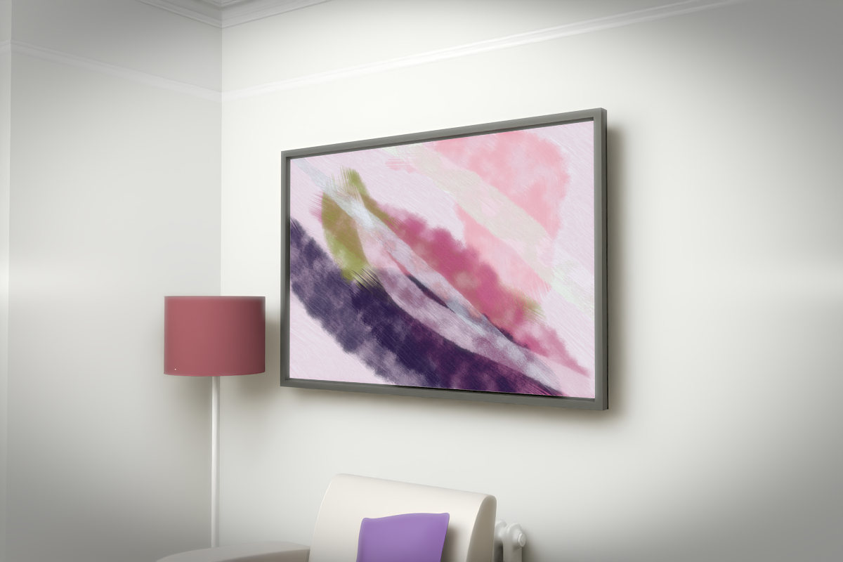 Descending Sweep · white right context room view