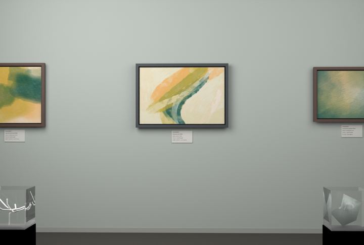 Broad Turn — Gestural color fields, palette 278