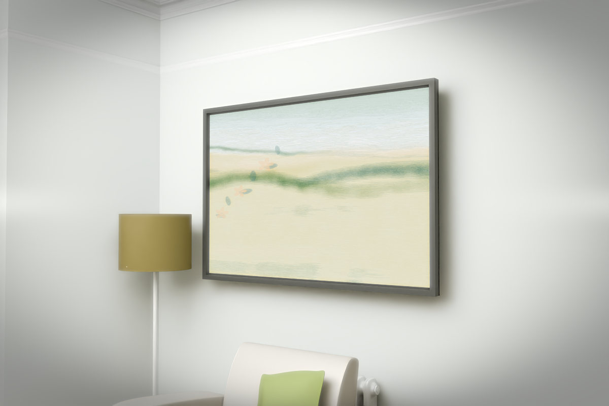 Open Water · Blossom Reflection · white right context room view