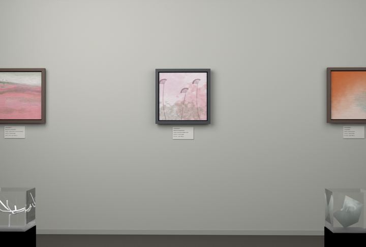 Botanical Umbel In Mist — Botanical composition, palette 280