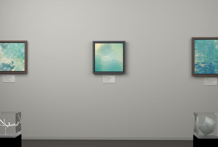 Oblique Transition — Continuous-gradient fields, palette 281
