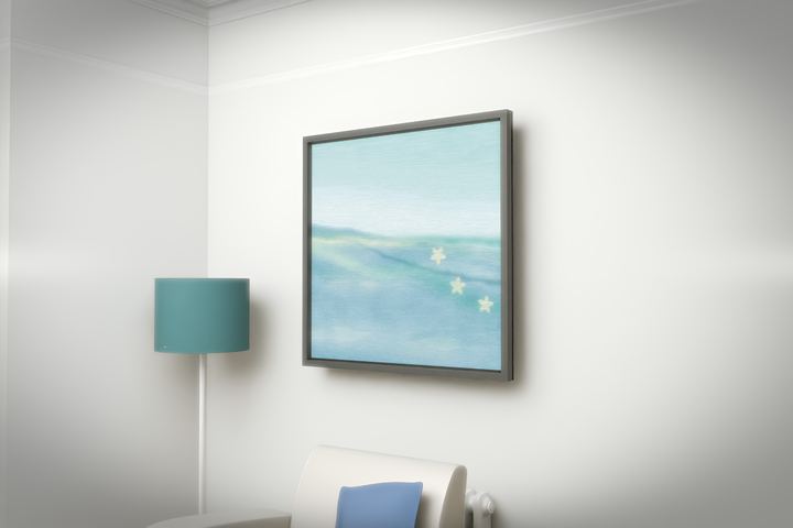 Receding Shore · Blossom Drift — Botanical composition, palette 281