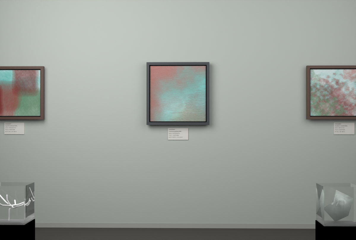 Off-Centre Pool · gallery context room view
