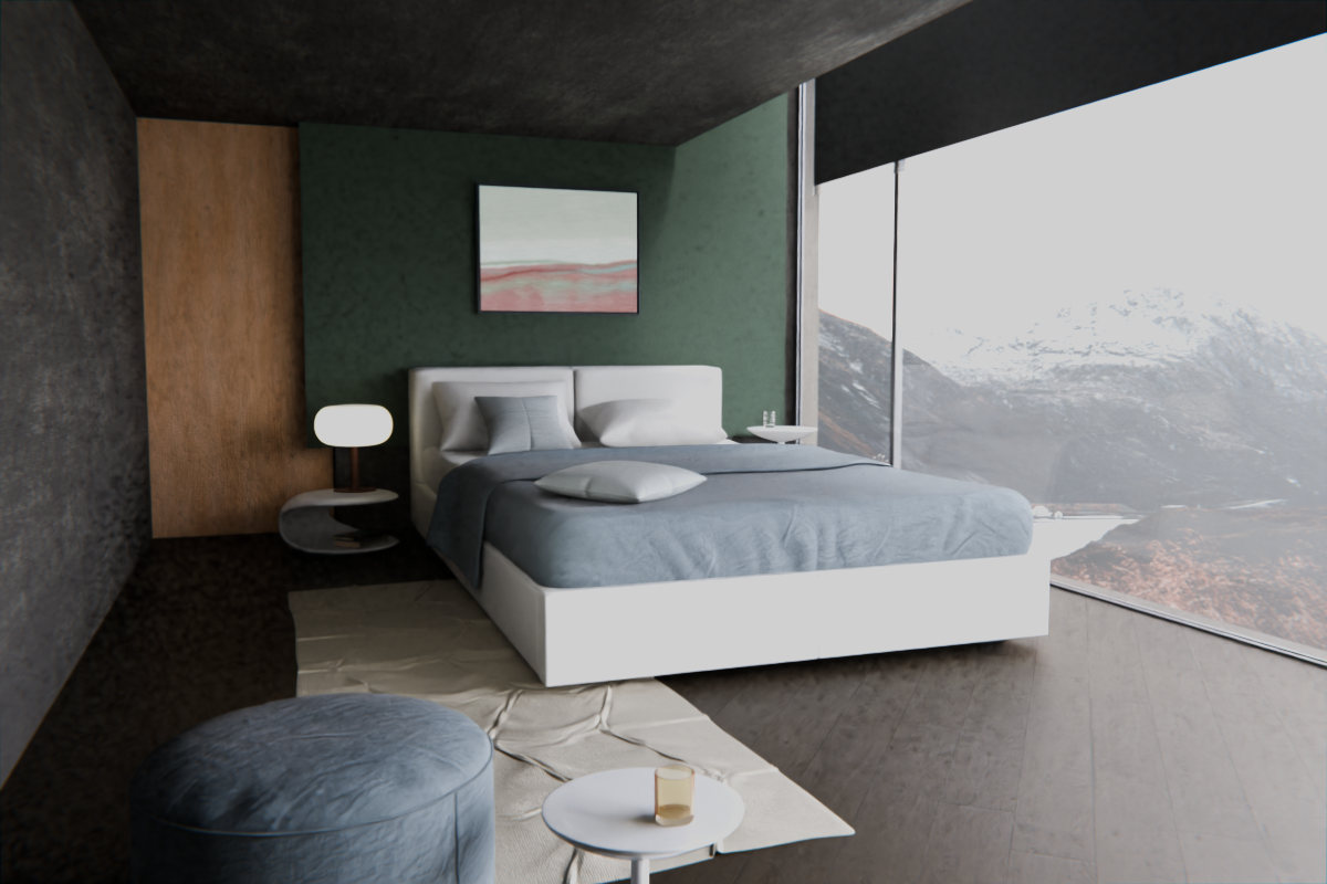 Shallow Tidal Planes · over bed room view