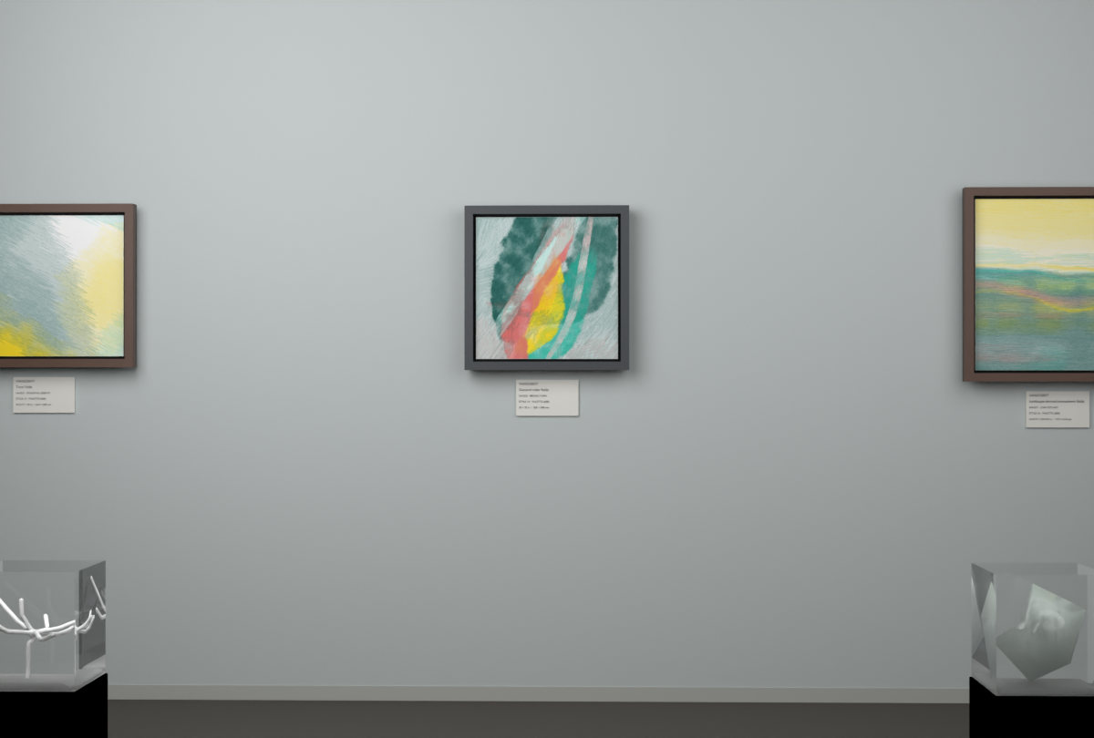 Broad Turn · gallery context room view