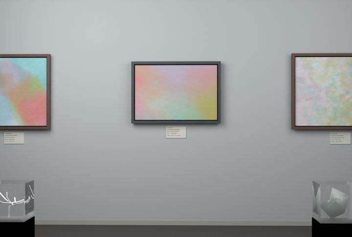 Oblique Transition — Continuous-gradient fields, palette 287