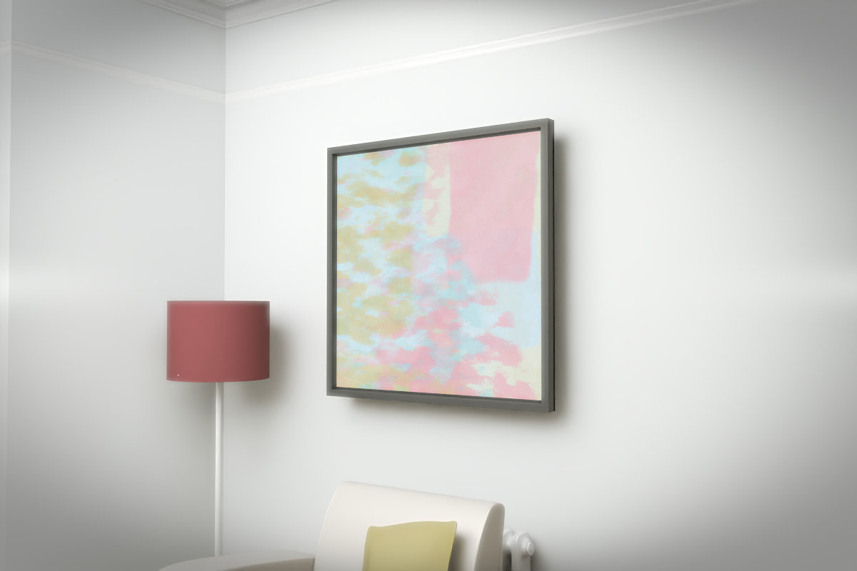 Cross-Rubbed Surface · white right context room view