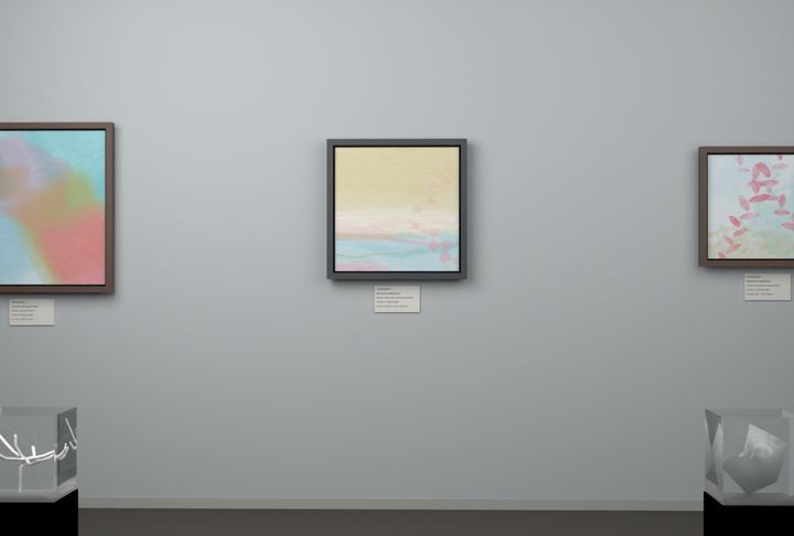 High Haze · Ginkgo Far Bank — Botanical composition, palette 287