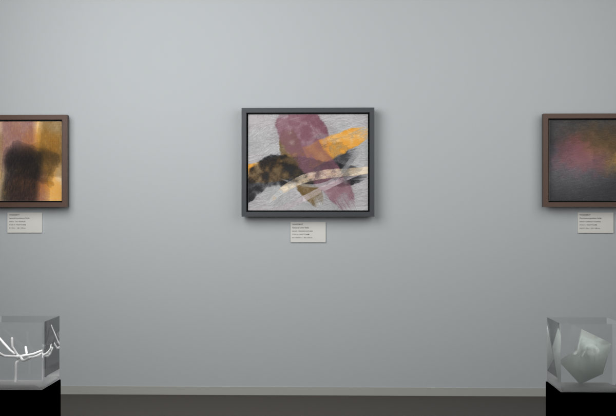 Crossing Gestures · gallery context room view