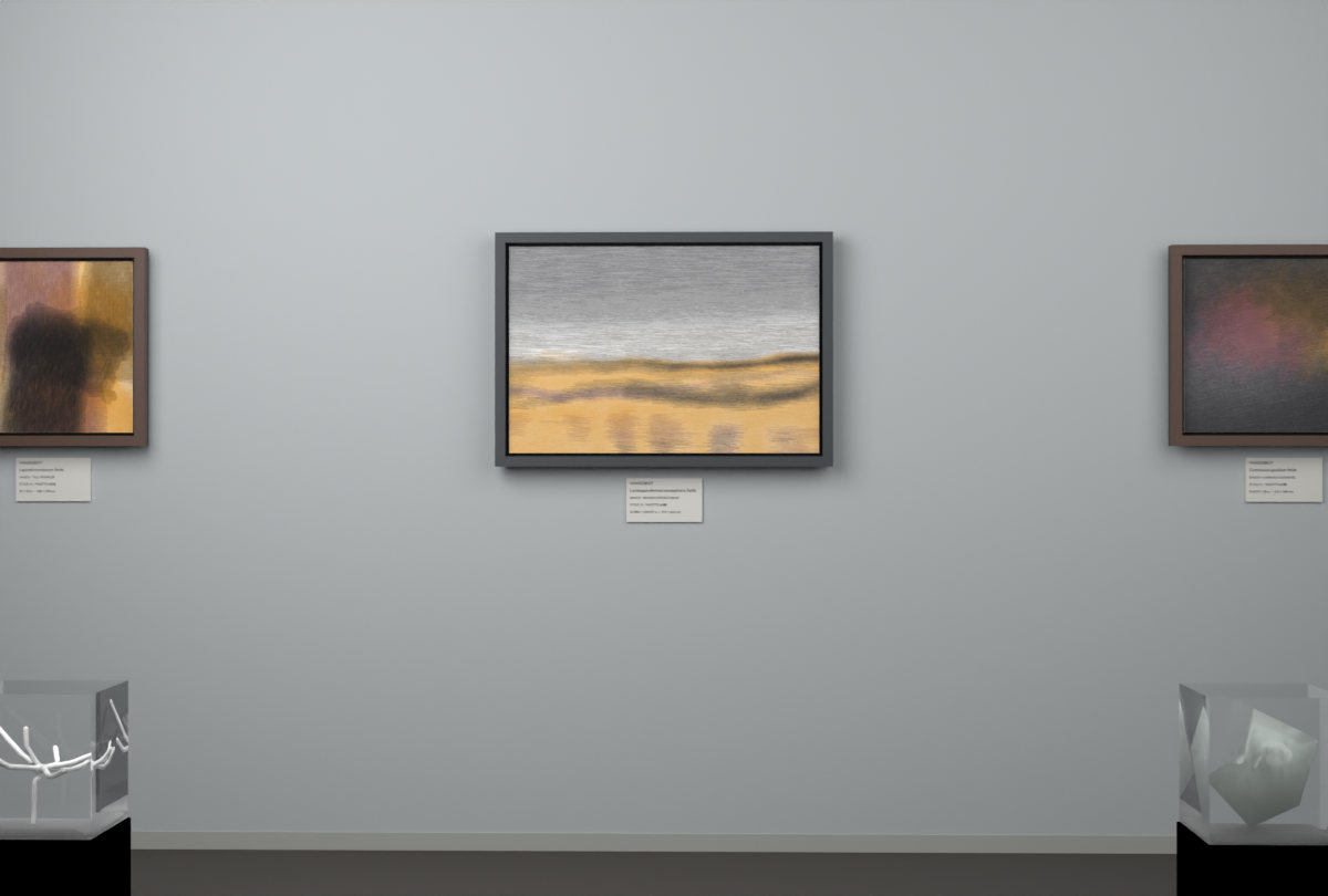 Broken Distant Bank · gallery context room view
