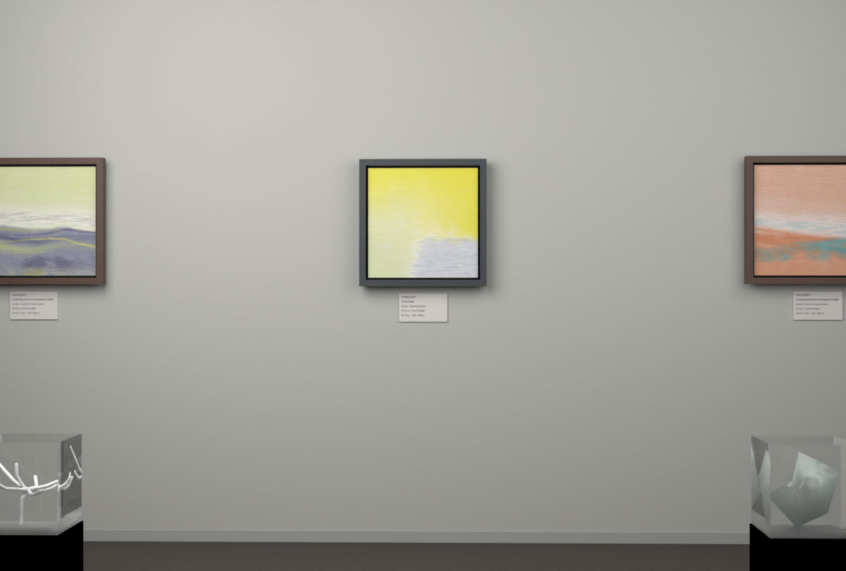 Central Depth · gallery context room view