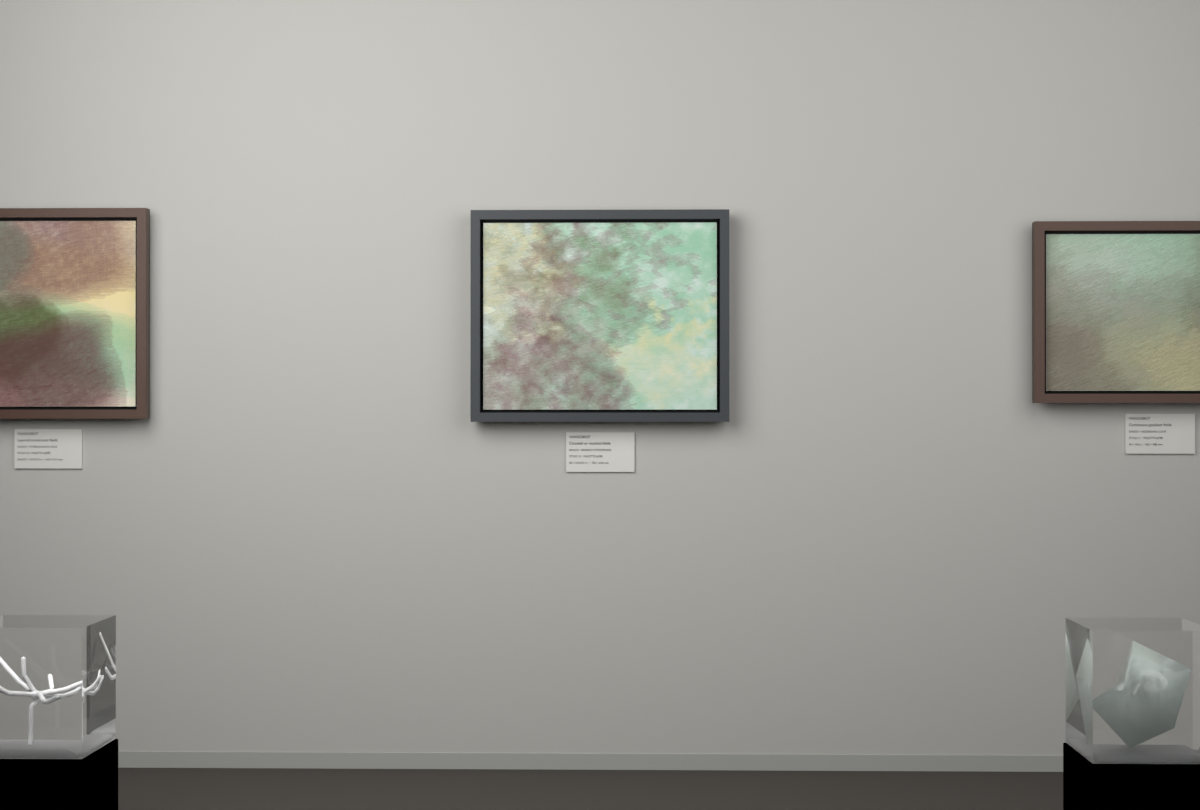 Banked Atmosphere · gallery context room view