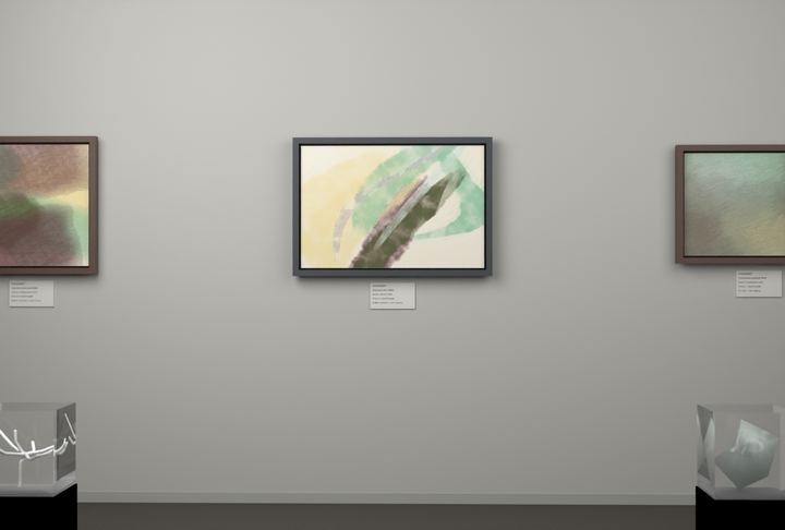 Broad Turn — Gestural color fields, palette 290
