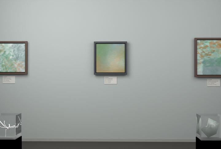 Oblique Transition — Continuous-gradient fields, palette 293