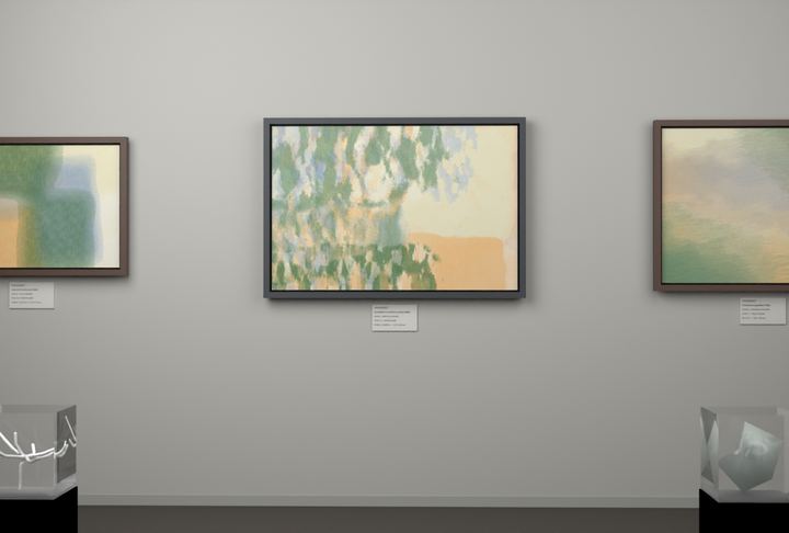 Vertical Scrapes — Scumbled or broken-surface fields, palette 294