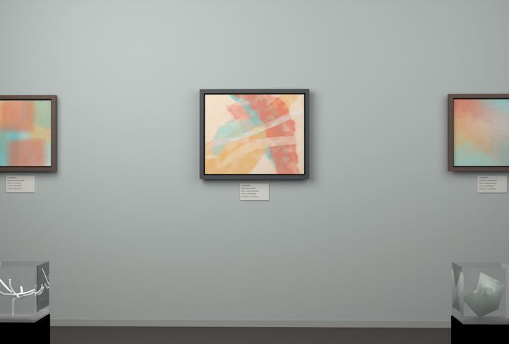 Crossing Gestures — Gestural color fields, palette 300