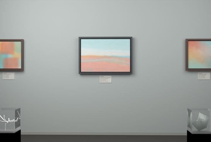 Broken Distant Bank — Landscape-derived atmospheric fields, palette 300