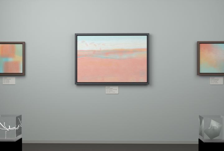 Open Water · Olive Sky Passage — Botanical composition, palette 300