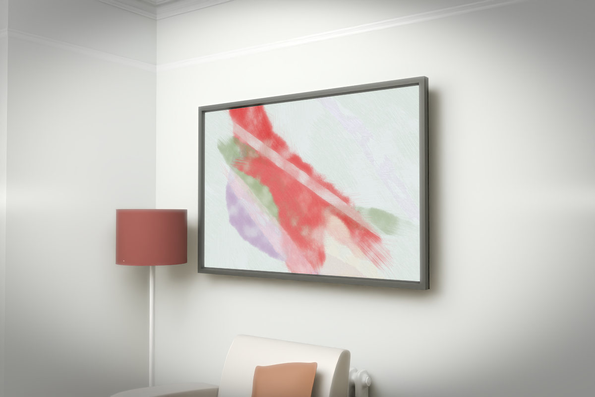 Descending Sweep · white right context room view