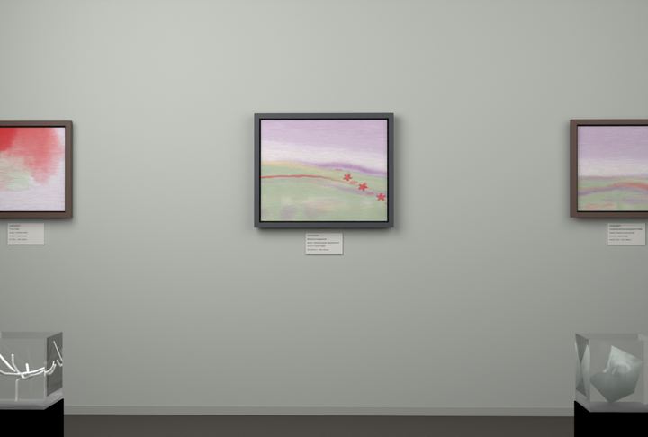 Receding Shore · Blossom Drift — Botanical composition, palette 301