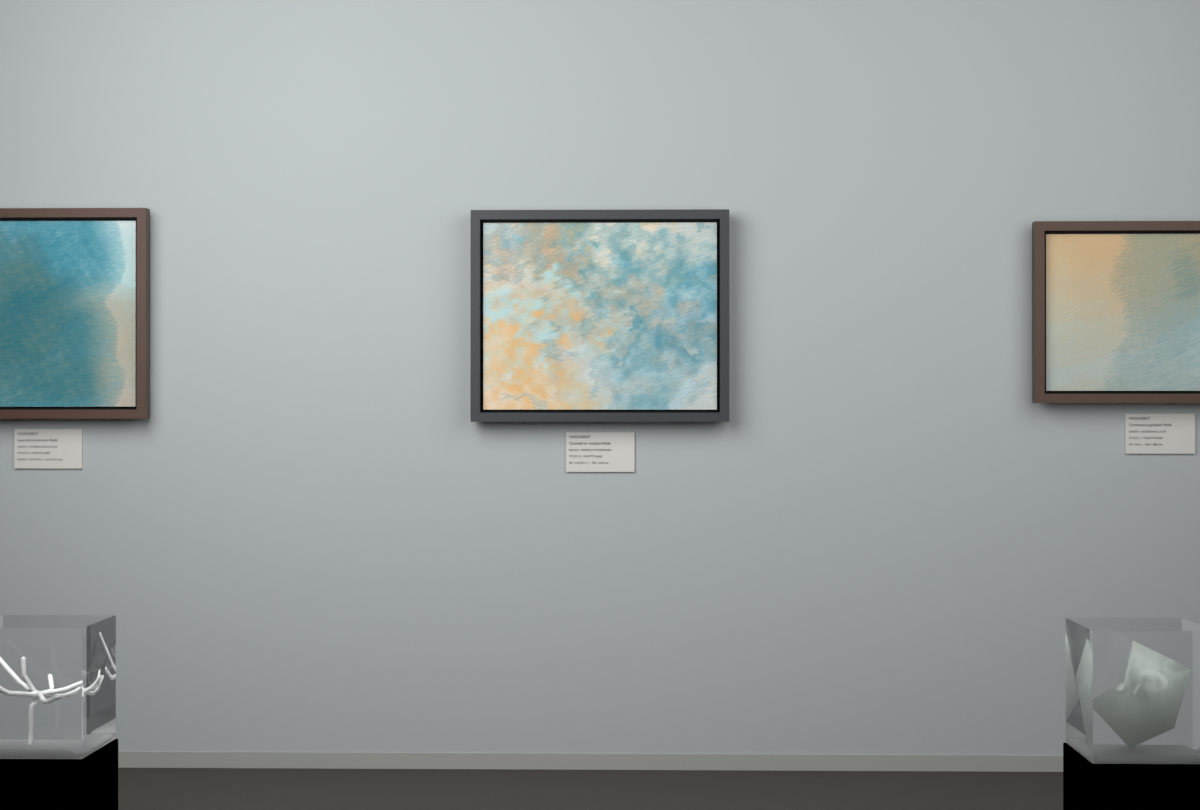 Banked Atmosphere · gallery context room view