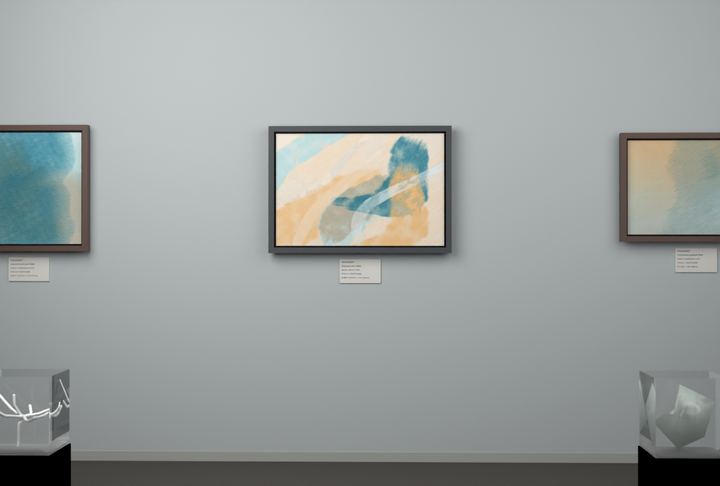 Broad Turn — Gestural color fields, palette 302
