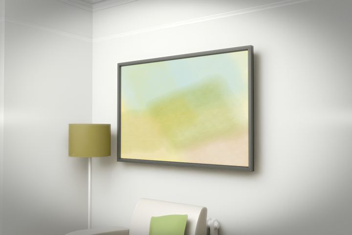 Diagonal Drift — Layered translucent fields, palette 305