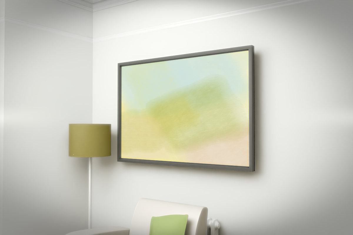Diagonal Drift · white right context room view