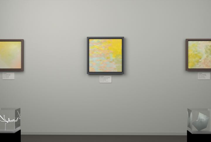 Cross-Rubbed Surface — Scumbled or broken-surface fields, palette 305