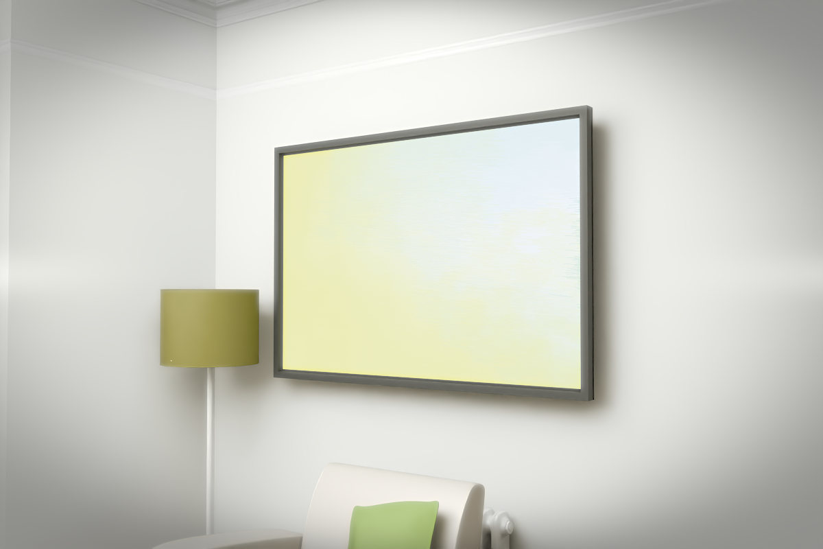 Side-Lit Veil · white right context room view