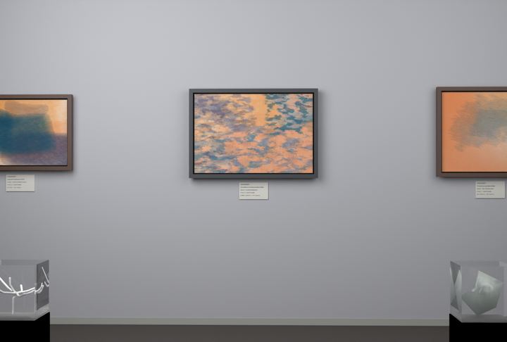 Layered Abrasions — Scumbled or broken-surface fields, palette 309