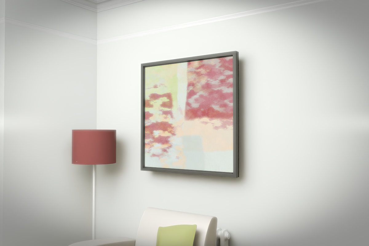 Cross-Rubbed Surface · white right context room view