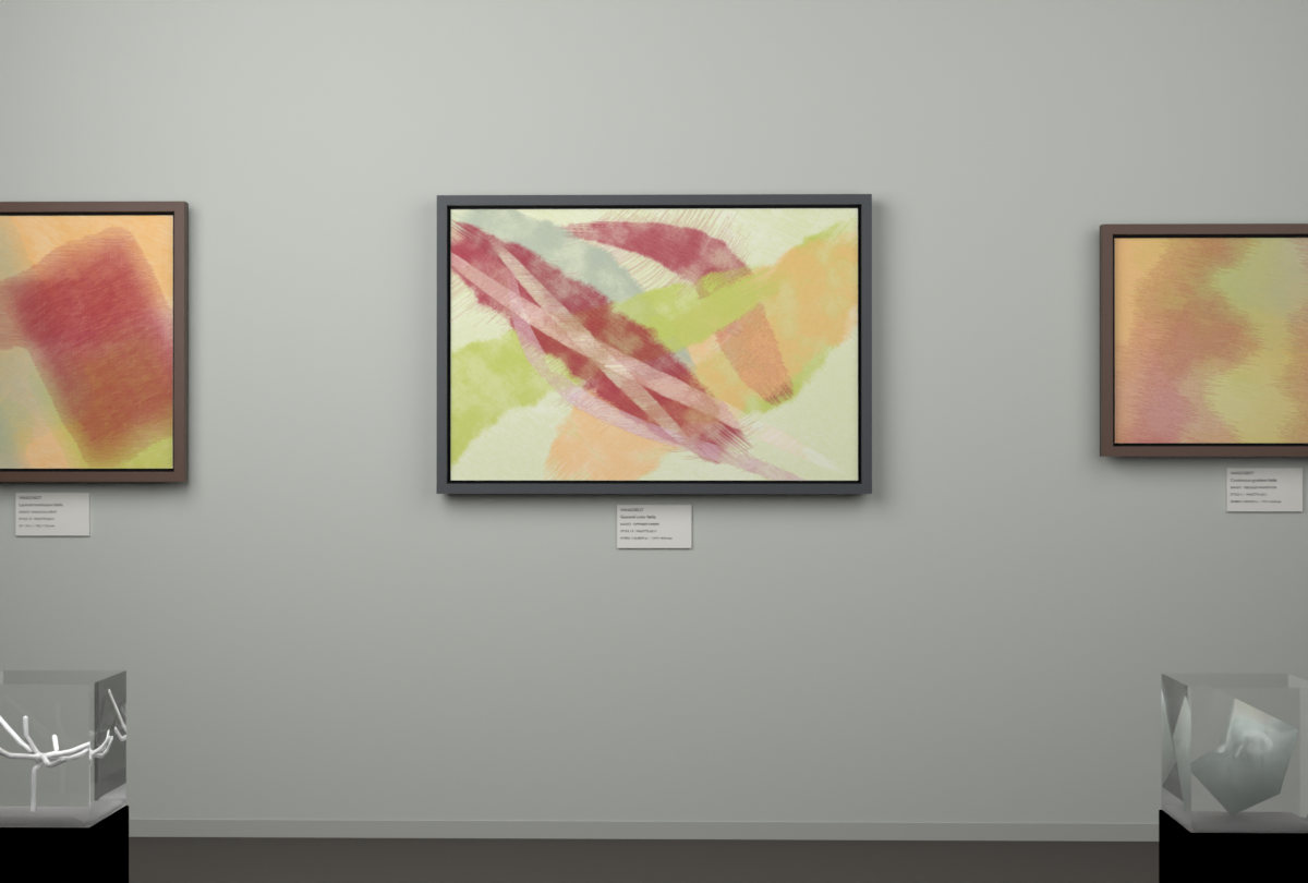 Opposed Sweeps · gallery context room view