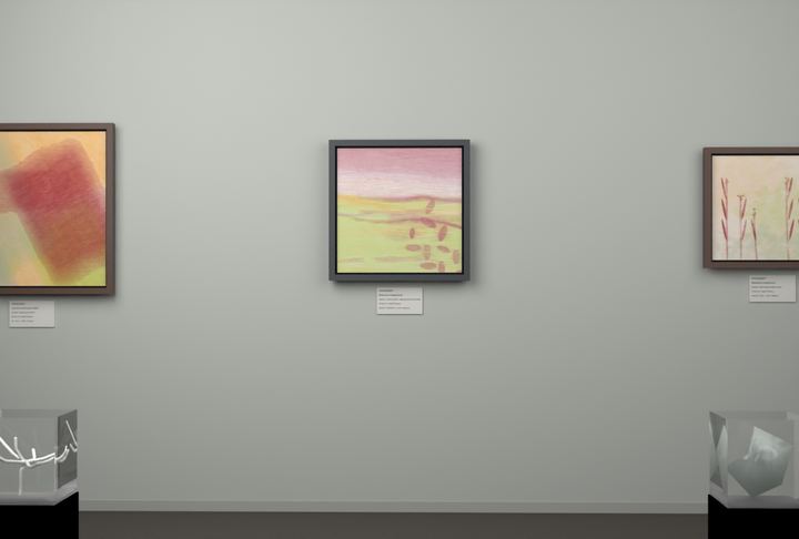Low Estuary · Broad Leaves At Dusk — Botanical composition, palette 311