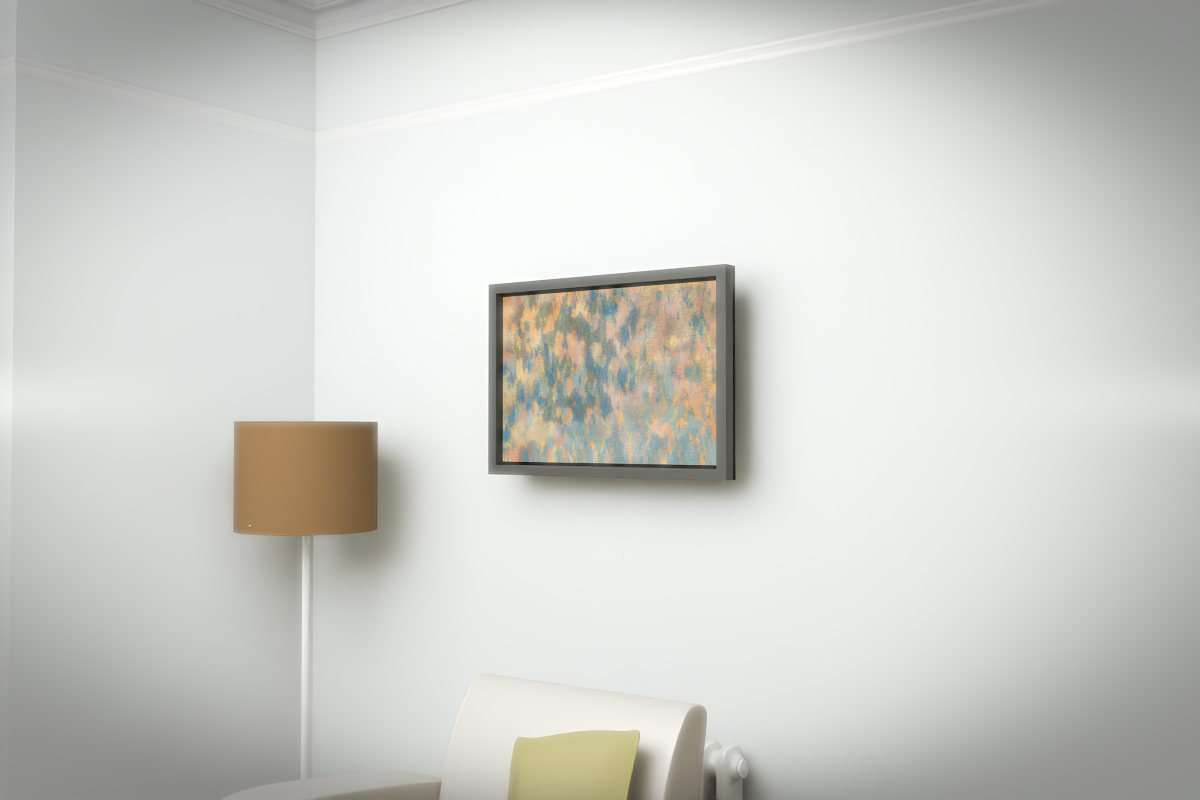Vertical Scrapes · white right context room view